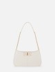 Over-the-shoulder bag with logo detail avorio