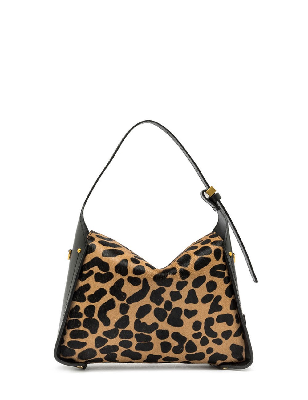 Cross-body bag in pony skin leather PENELOPE LEO-NERO