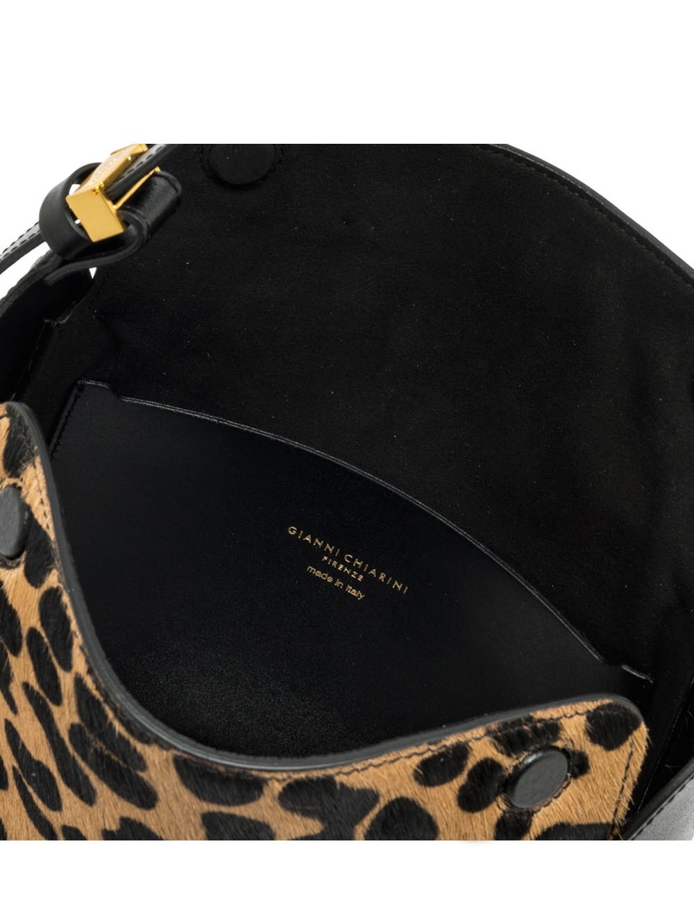 Cross-body bag in pony skin leather PENELOPE LEO-NERO