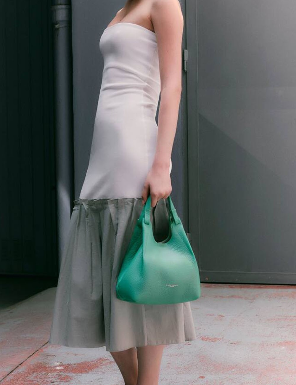 Small bag DUA CARAMELLO SABBIA