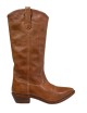 Stivale MAIA tamponato wash marsala