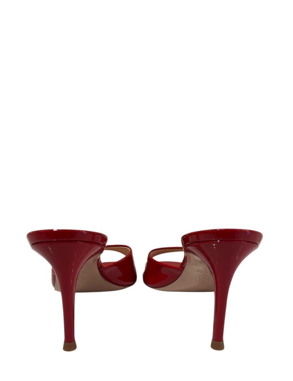 Sandalo alto BOA Lack in vernice rosso