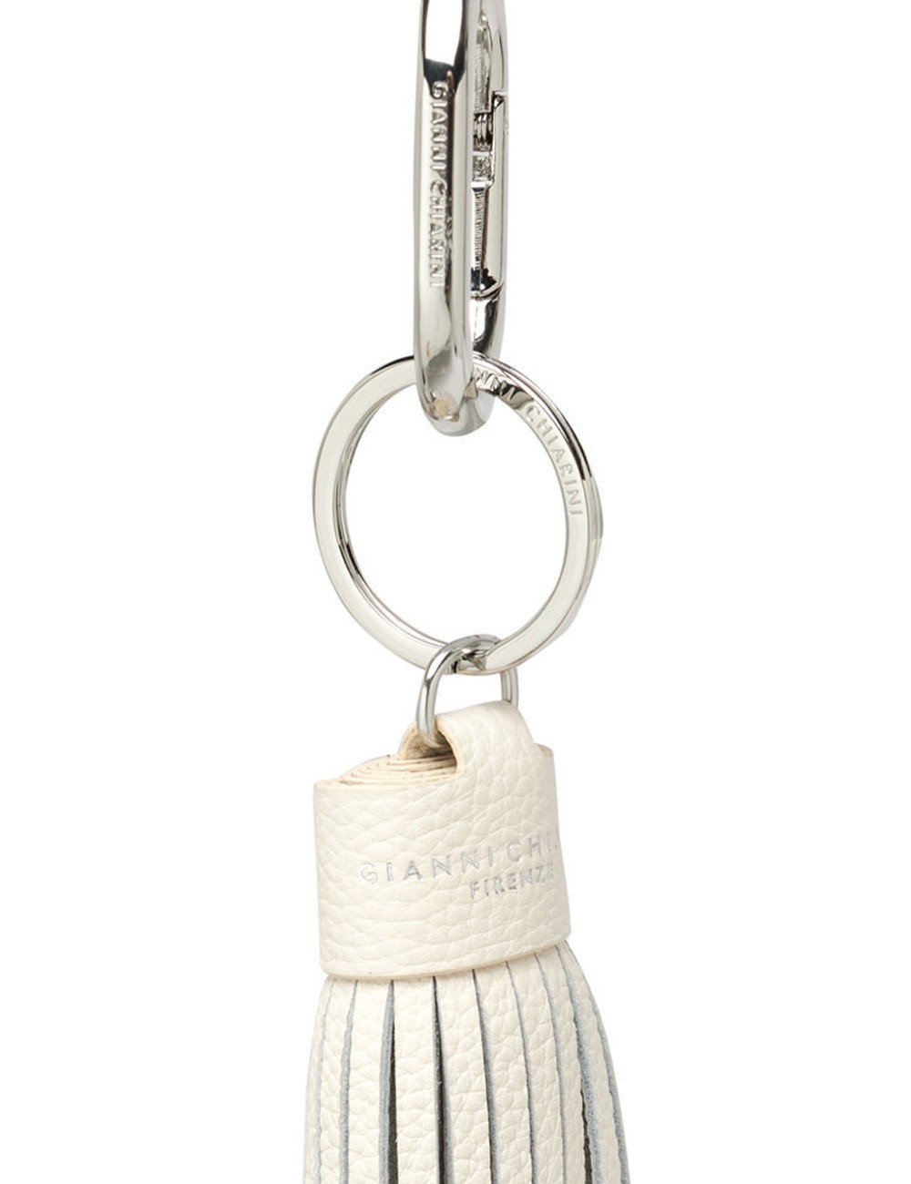 Portachiavi CHARM NAPPA MARBLE-SILVER-CLAY