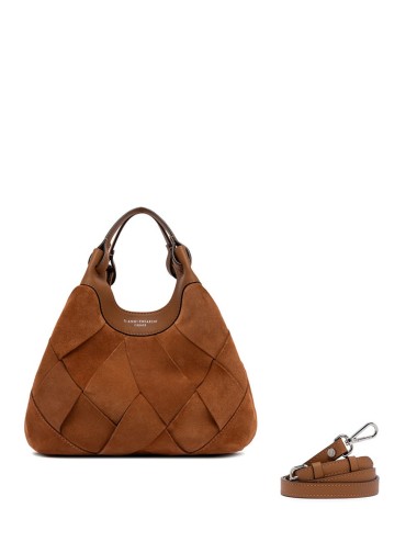 Borsa a spalla media DUA CARAMEL