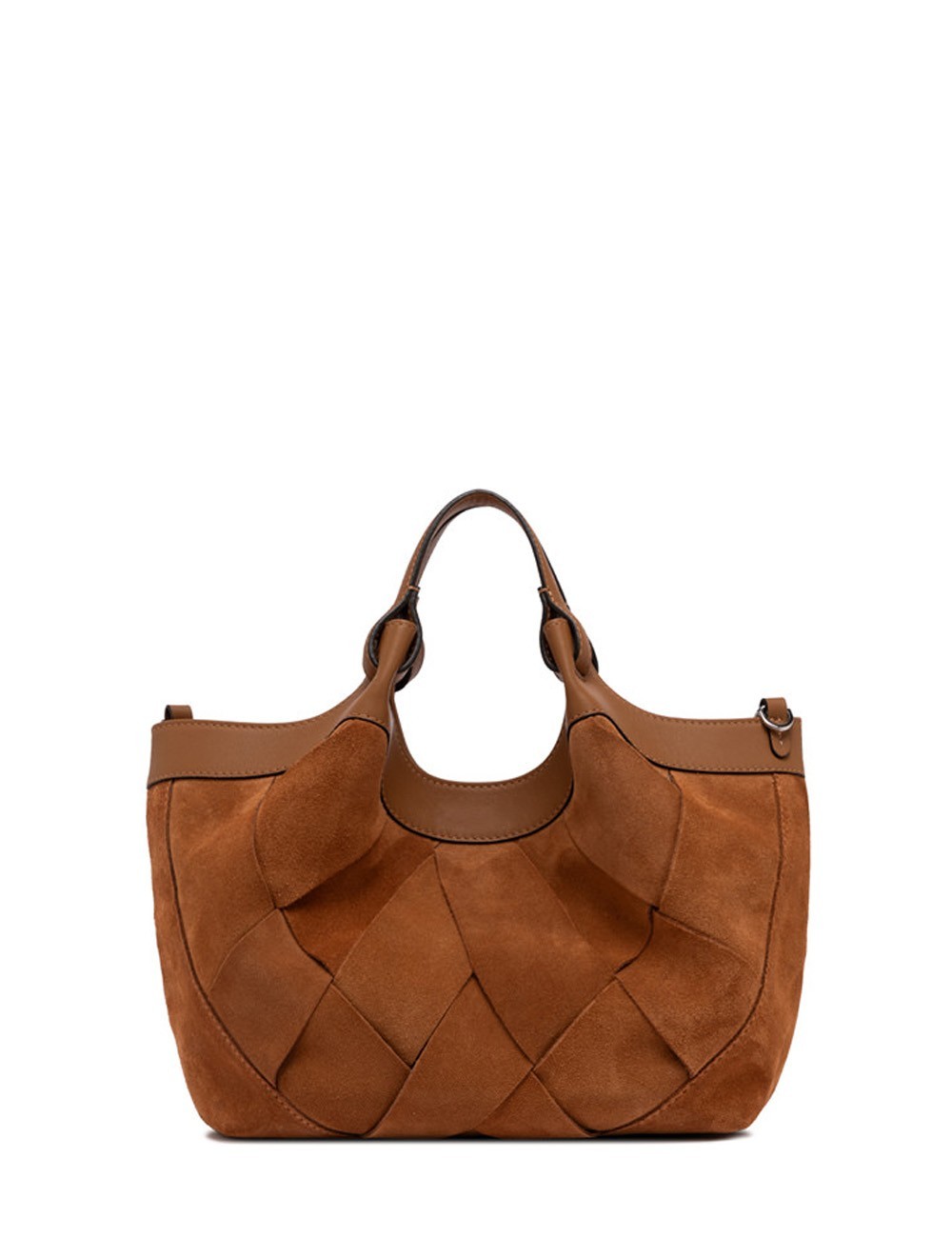 Borsa a spalla media DUA CARAMEL