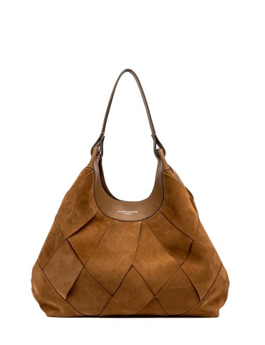 Borsa a spalla grande DUA CARAMEL