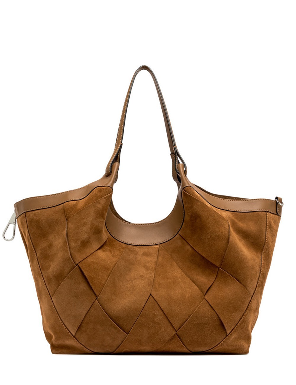 Borsa a spalla grande DUA CARAMEL