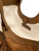 Borsa a spalla grande DUA CARAMEL