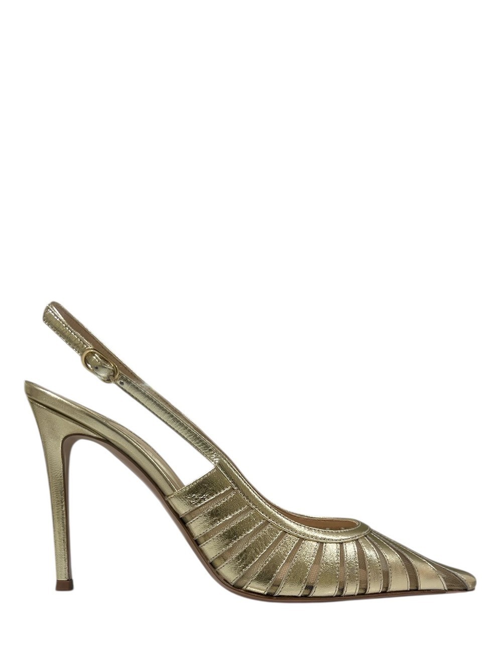 Slingback ADE Luxor platino