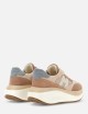 Sneakers Maxi I Active Azzurro Rosa Beige