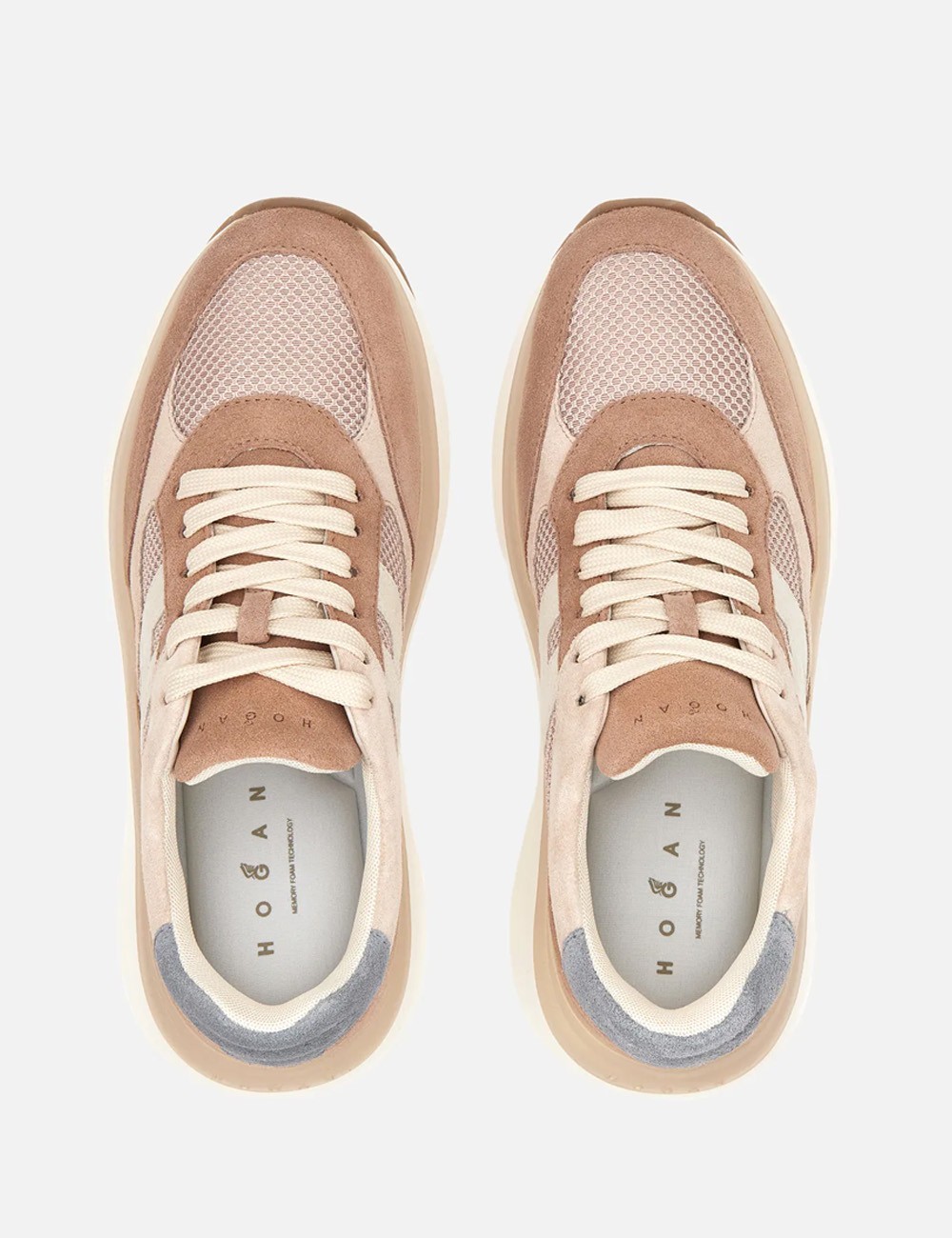 Sneakers Maxi I Active Azzurro Rosa Beige