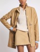 Virginia Coat in Technical Poplin sabbia