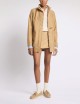 Virginia Coat in Popeline Tecnico sabbia