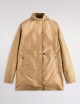 Virginia Coat in Technical Poplin sabbia