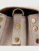 BORSA POSTINA® SMALL IN NABUK BEIGE MALVA