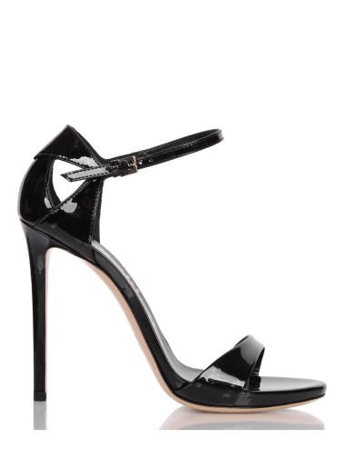 Sandalo Micol in vernice nera