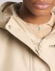 Parka Corto in Popeline Tecnico beige