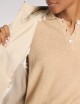 Parka Corto in Popeline Tecnico beige