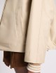 Parka Corto in Popeline Tecnico beige