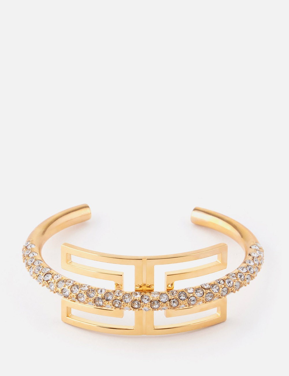 Bracciale con strass oro giallo