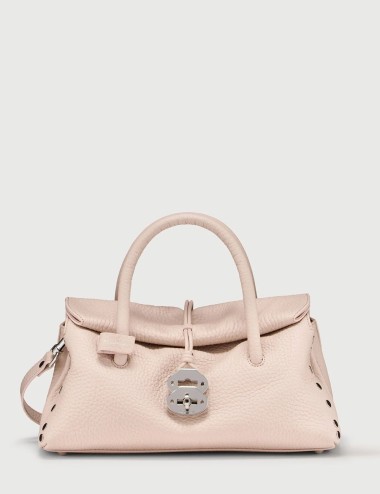 BORSA DOTTA® SMALL IN PELLE MARTELLATA PINK CALLAS