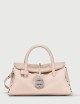 DOTTA® SMALL BAG IN HAMMERED LEATHER IN CALLAS PINK