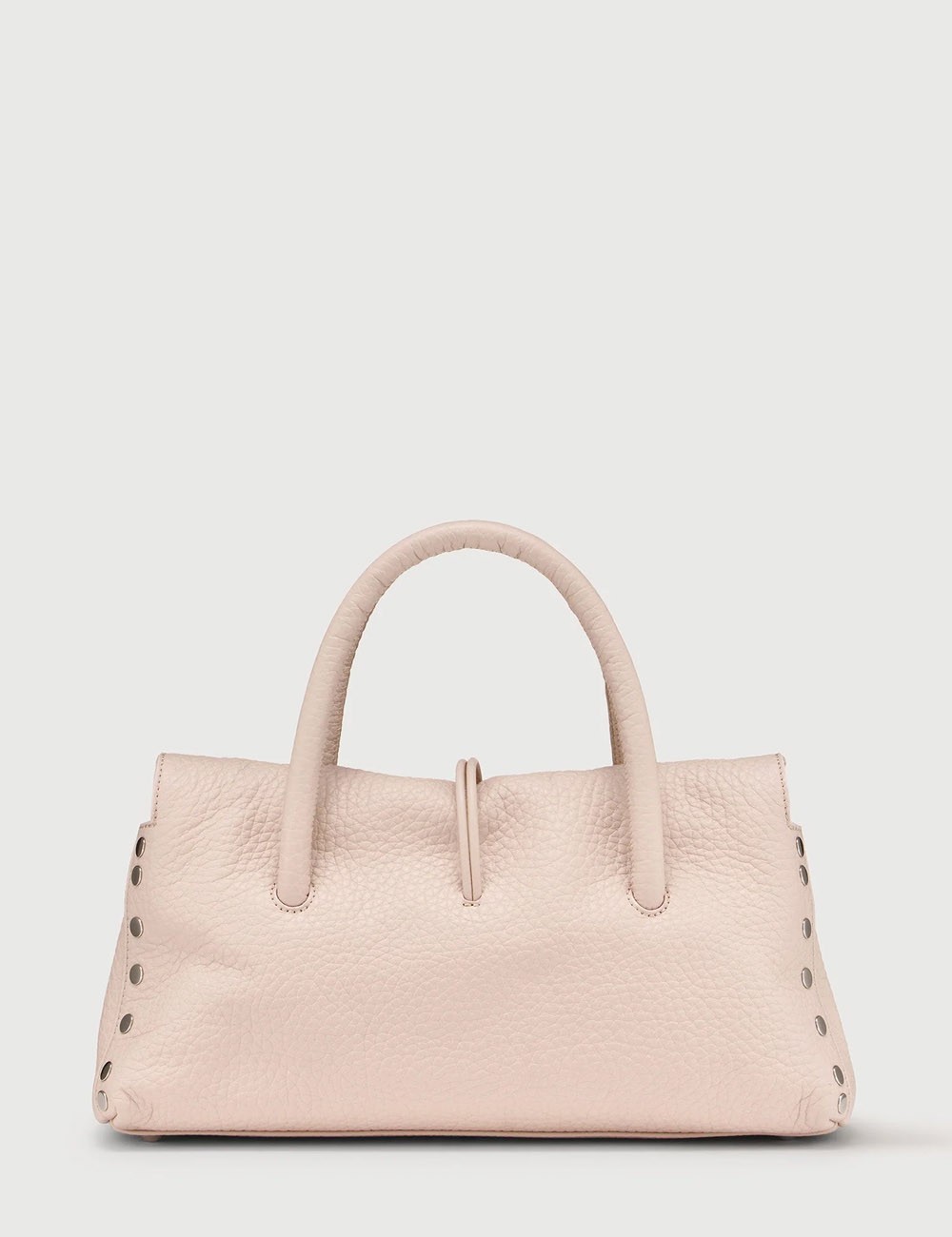 DOTTA® SMALL BAG IN HAMMERED LEATHER IN CALLAS PINK