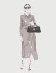 BORSA DOTTA® SMALL IN PELLE MARTELLATA PINK CALLAS