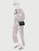 POSTINA® BABY BAG IN HAMMERED LEATHER GREY NOSTALGIA CANAGLIA