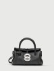 DOTTA® BABY BAG IN HAMMERED LEATHER BLACK