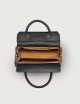 BORSA DOTTA® BABY IN PELLE MARTELLATA BLACK NERO