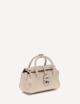 DOTTA® BABY BAG IN HAMMERED LEATHER PINK CALLAS