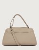 Borsa Sveva Longuette Soft in pelle con tracolla sabbia