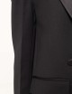 Blazer doppiopetto in lana nero