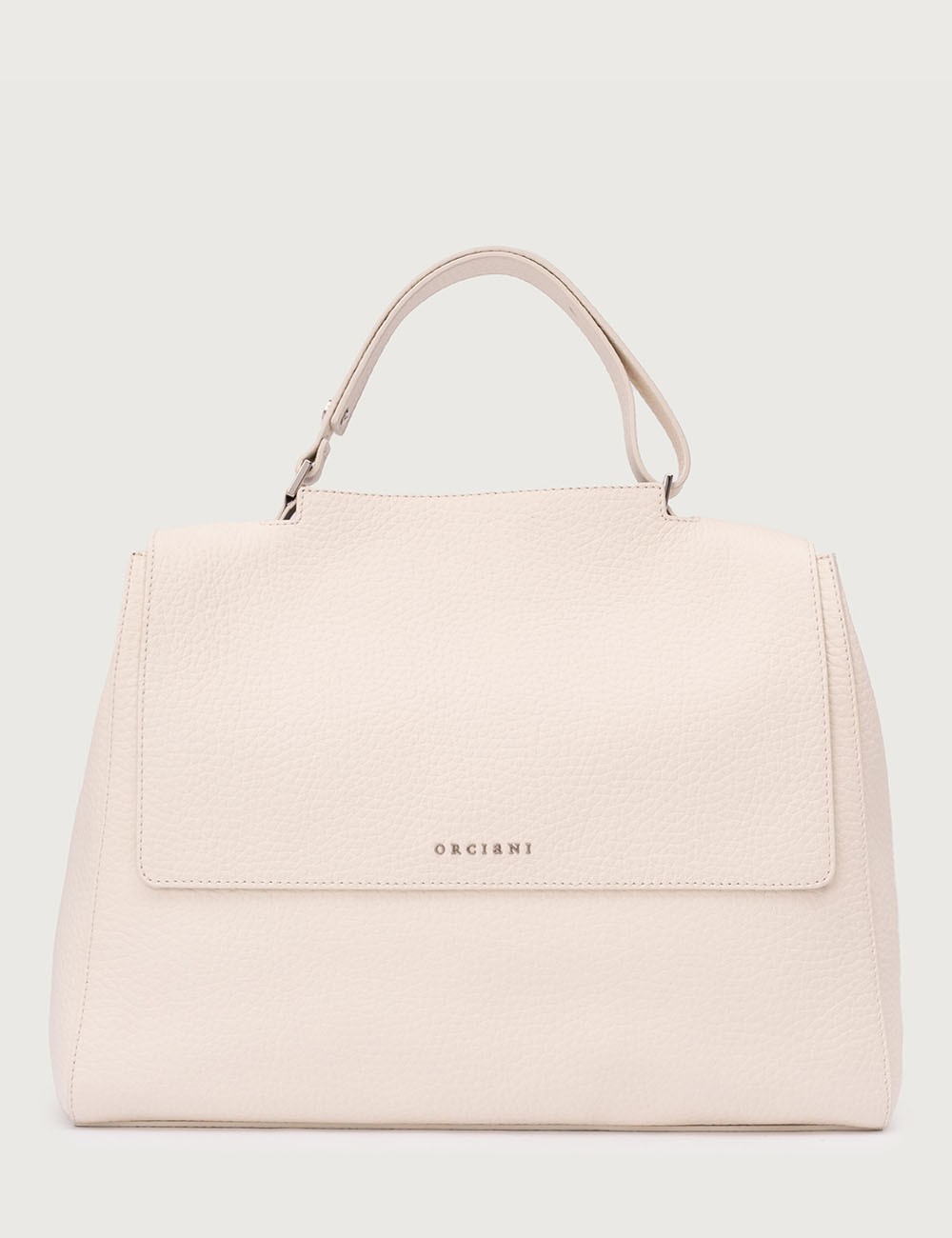 Borsa a spalla grande Sveva Soft in pelle con tracolla