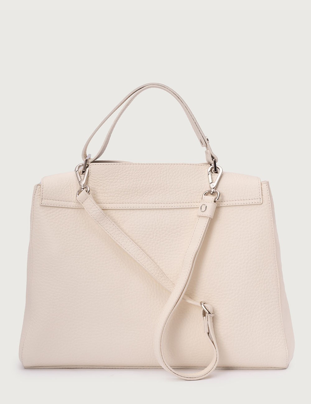 Borsa a spalla grande Sveva Soft in pelle con tracolla