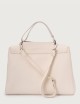 Sveva Soft large leather shoulder bag with strap