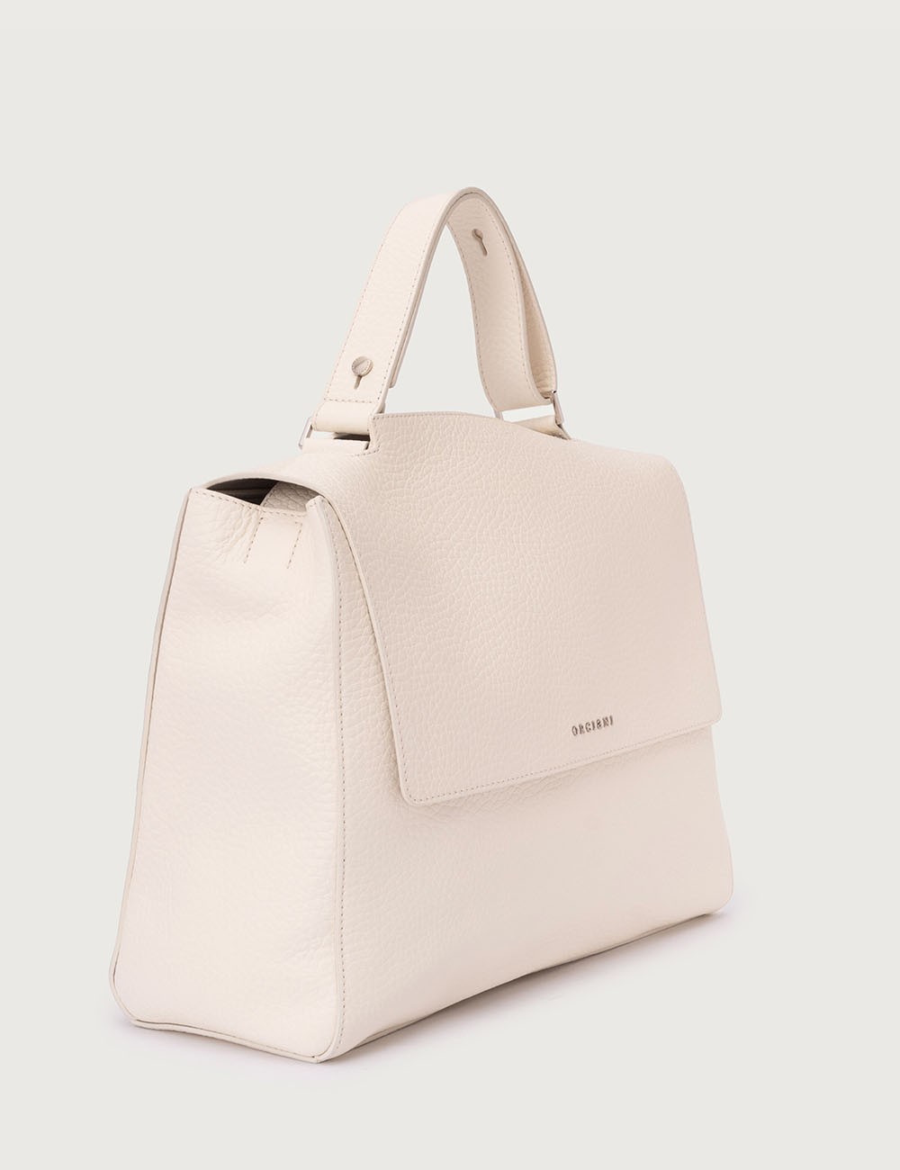 Borsa a spalla grande Sveva Soft in pelle con tracolla