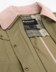 Cropped Beadnell Casual Jacket Bleached Olive / Ancient / Gardenia