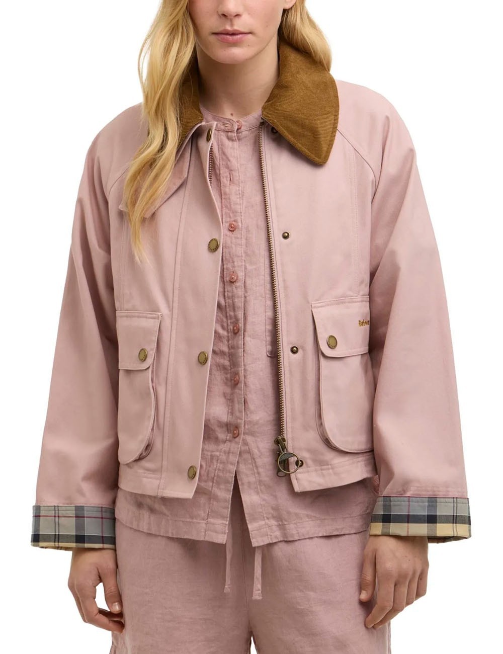 Giacca corta casual Beadnell Bleached Gardenia / Dress / Beige