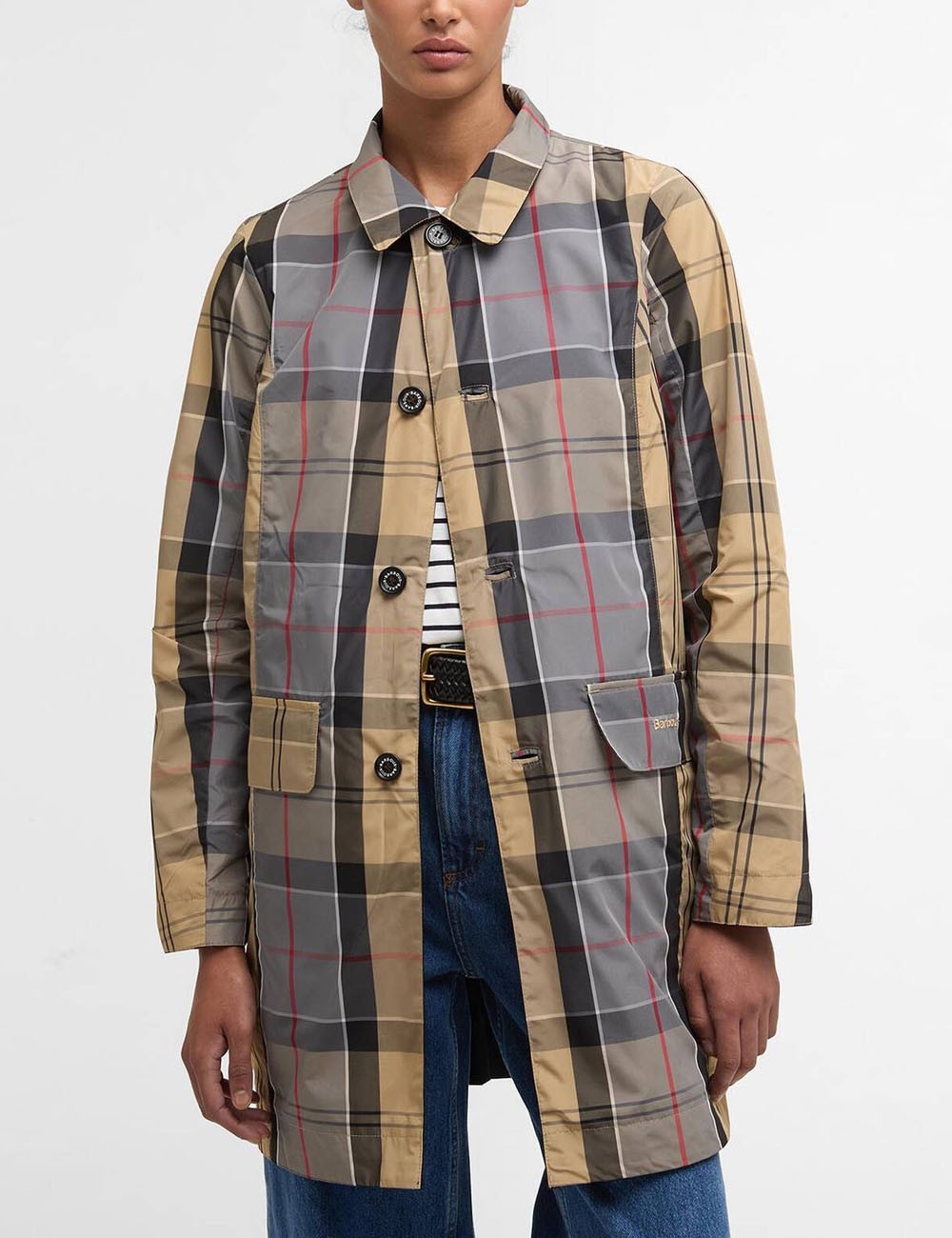 Giacca impermeabile reversibile Babbity Black/Dress Tartan