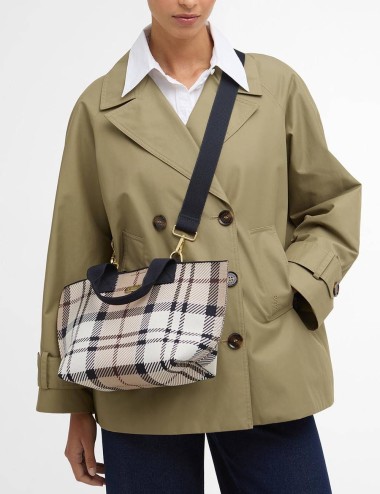 Layla Tartan Mini Tote Bag Rosewood Tartan