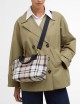 Borsa tote mini in tartan Layla Rosewood Tartan