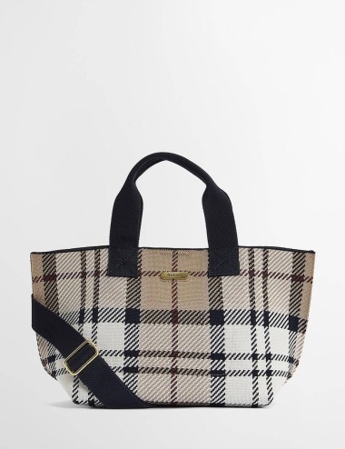 Layla Tartan Mini Tote Bag Rosewood Tartan