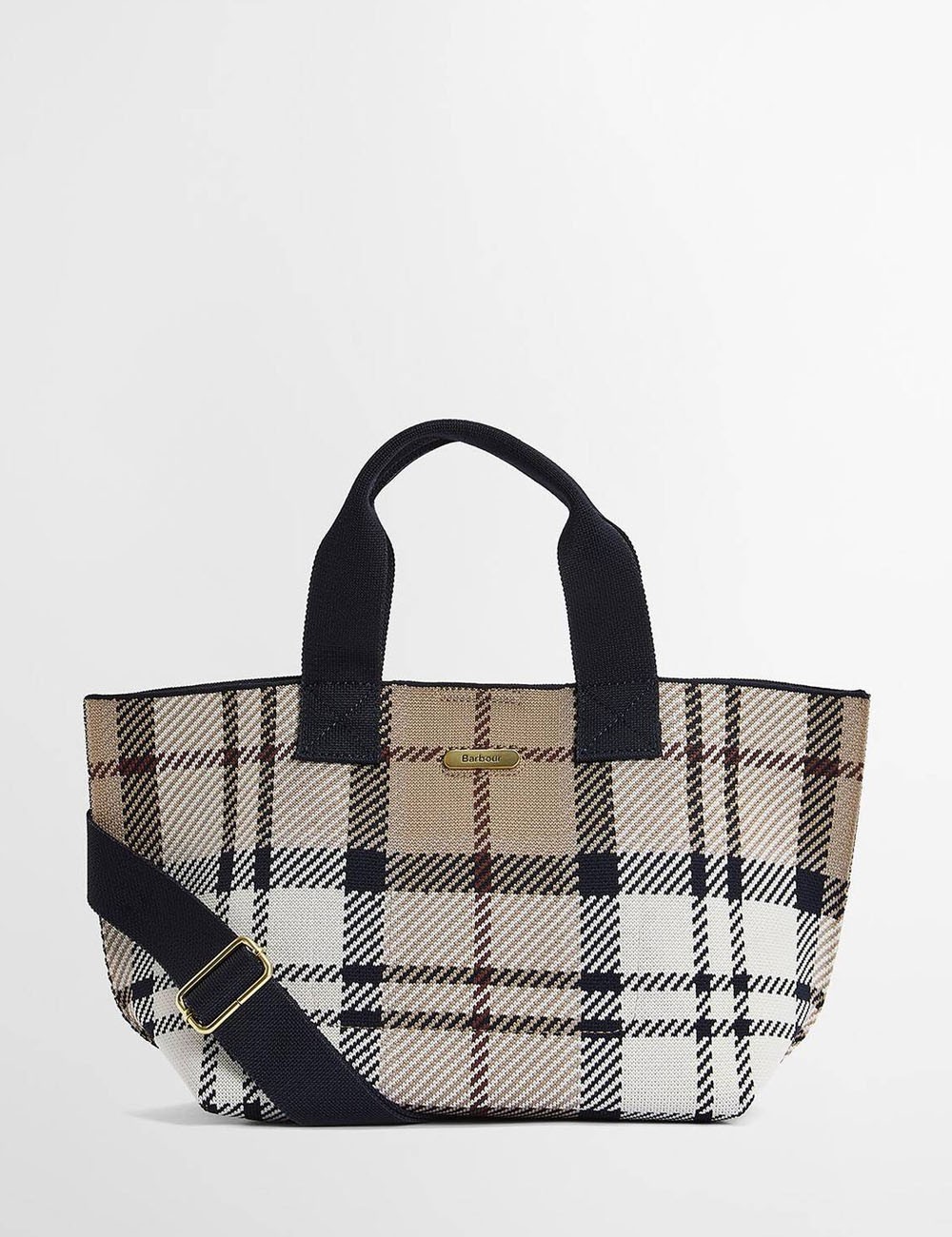 Layla Tartan Mini Tote Bag Rosewood Tartan