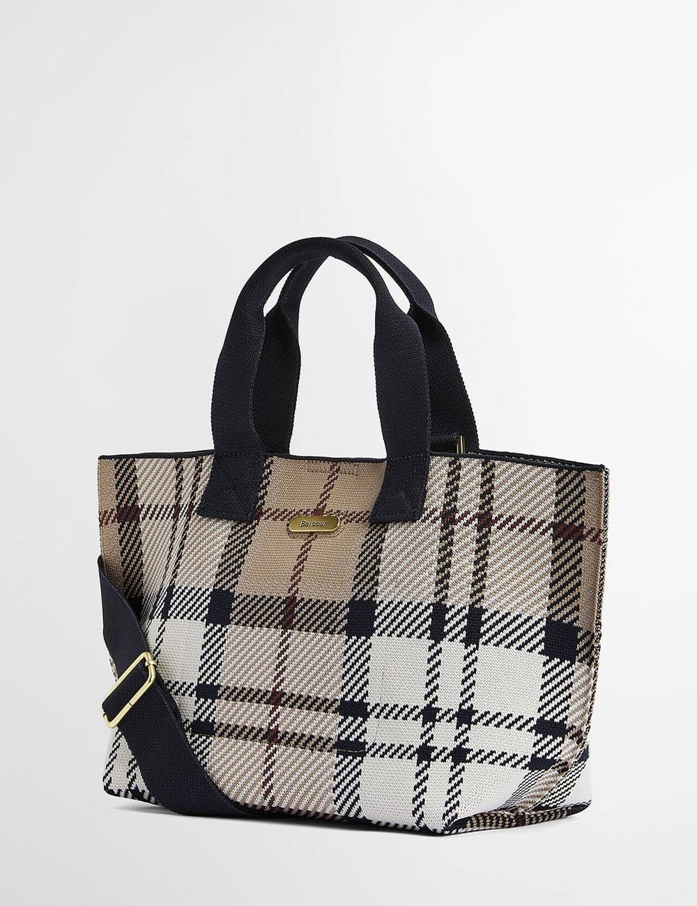 Layla Tartan Mini Tote Bag Rosewood Tartan