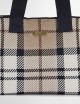 Borsa tote mini in tartan Layla Rosewood Tartan