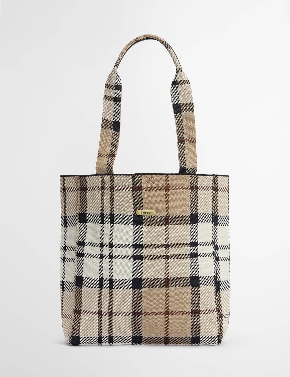 Shopper in tartan Layla Rosewood Tartan