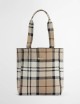 Layla Tartan Shopper Bag Rosewood Tartan