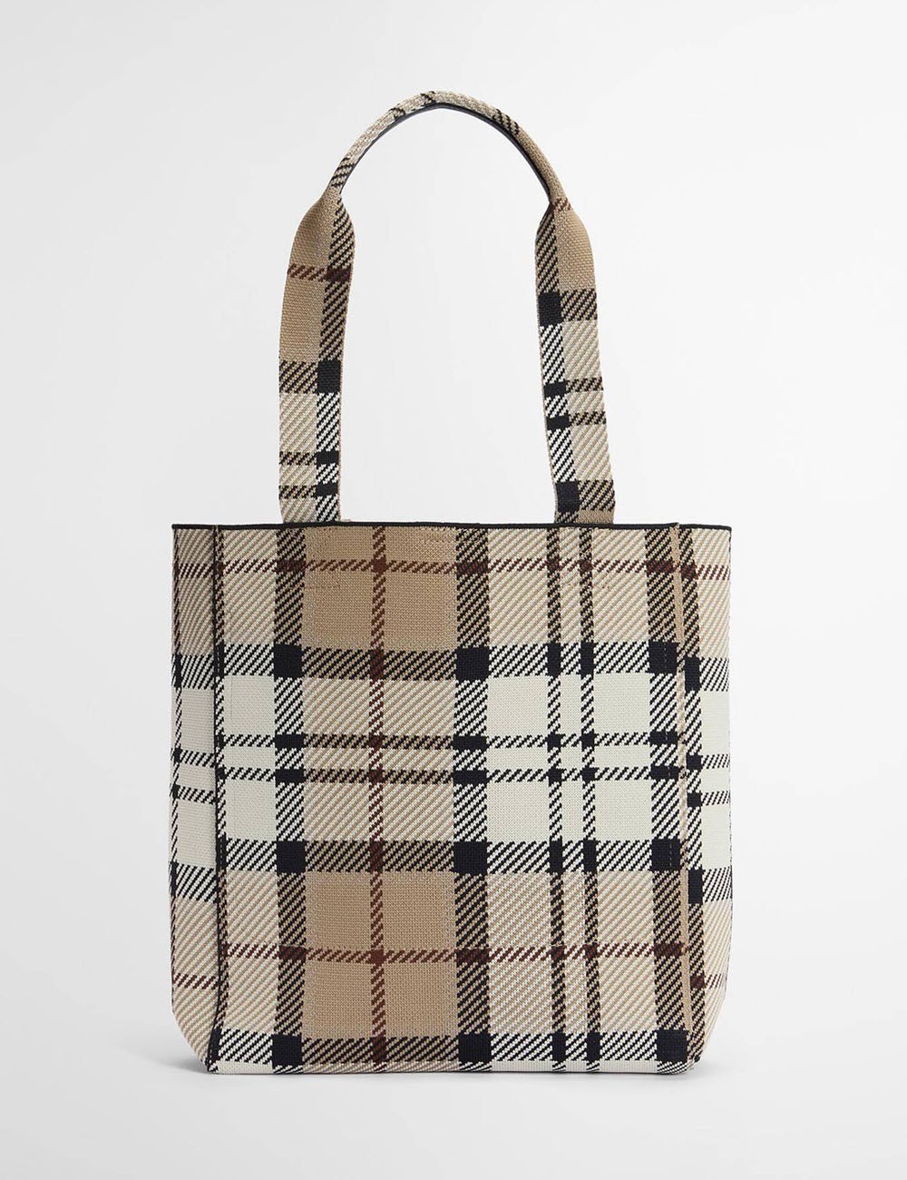 Shopper in tartan Layla Rosewood Tartan